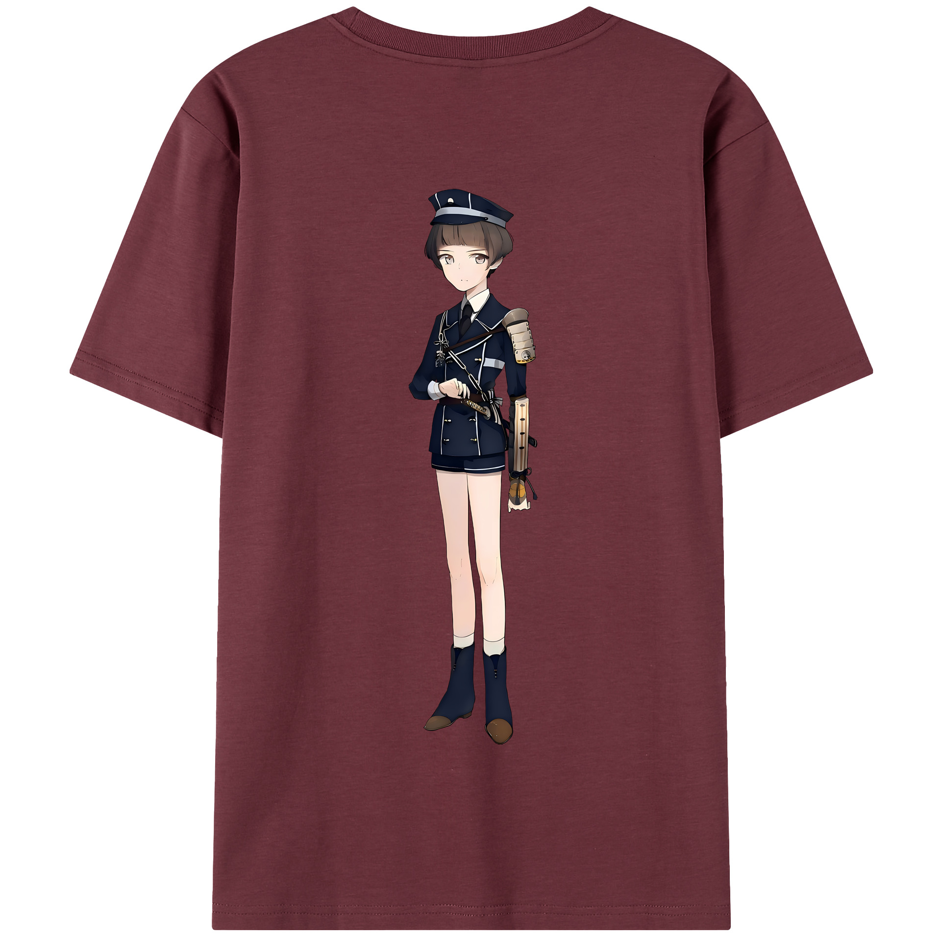 （画像用） 刀剣乱舞 Touken Ranbu 綿100％半袖Tシャツ（背面プリント）
